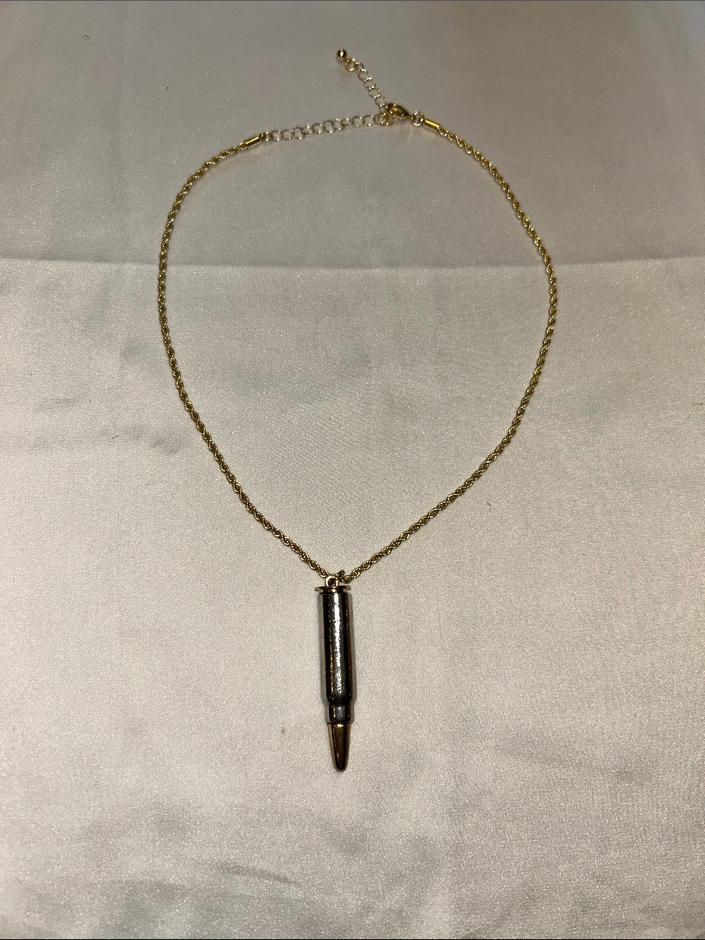 Gold-Tone Bullet Pendant Necklace - Women Jewelry